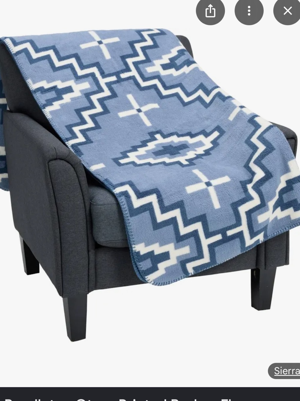 NWT Pendleton Sherpa Throw Blanket